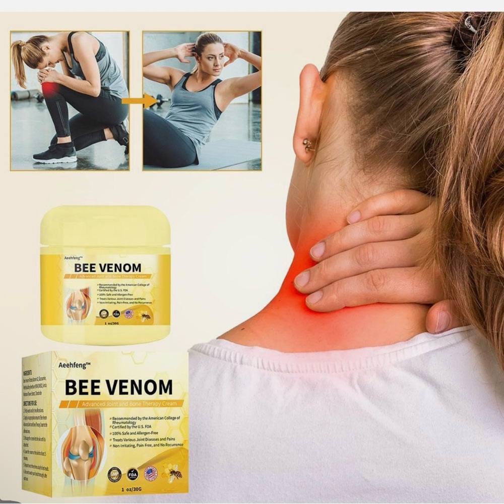 NIB ‘BEE VENOM’ Therapeutic Cream For Advanced Joint & Bone Therapy - Picture 6 of 14